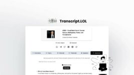 ($39) Transcript.LOL AppSumo Lifetime Deal – $10 Discount For New Users